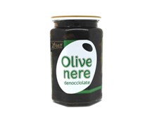 OLIVY ČERNÉ VYPECKOVANÉ SKLO GR.290 CITRES