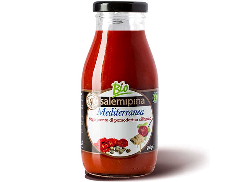 OMÁČKA RAJČAT. BIO MEDITERRANEO GR.250 SALEMIPINA